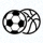 足球篮球网站Logo